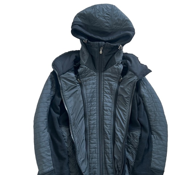 RARE: Lululemon Fleecy Keen Jacket Black Size 6 - Picture 11 of 16